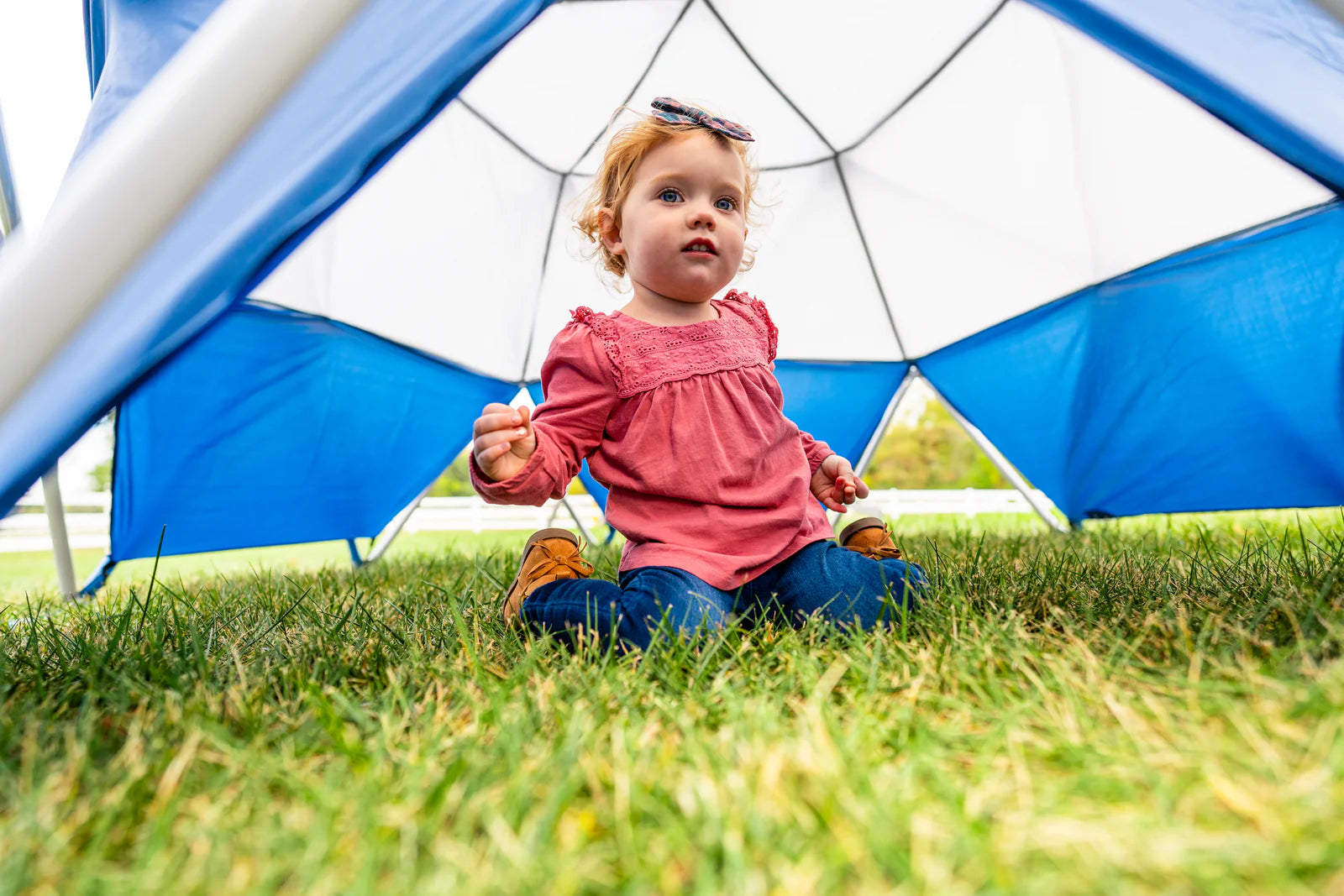 Jungle Gym Dome Climber With Canopy