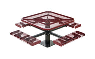 Octagon Rolled Pedestal Table