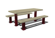 Rectangle Regal 4-4 Table