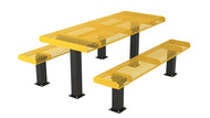Rectangle Rolled 4-4 Table