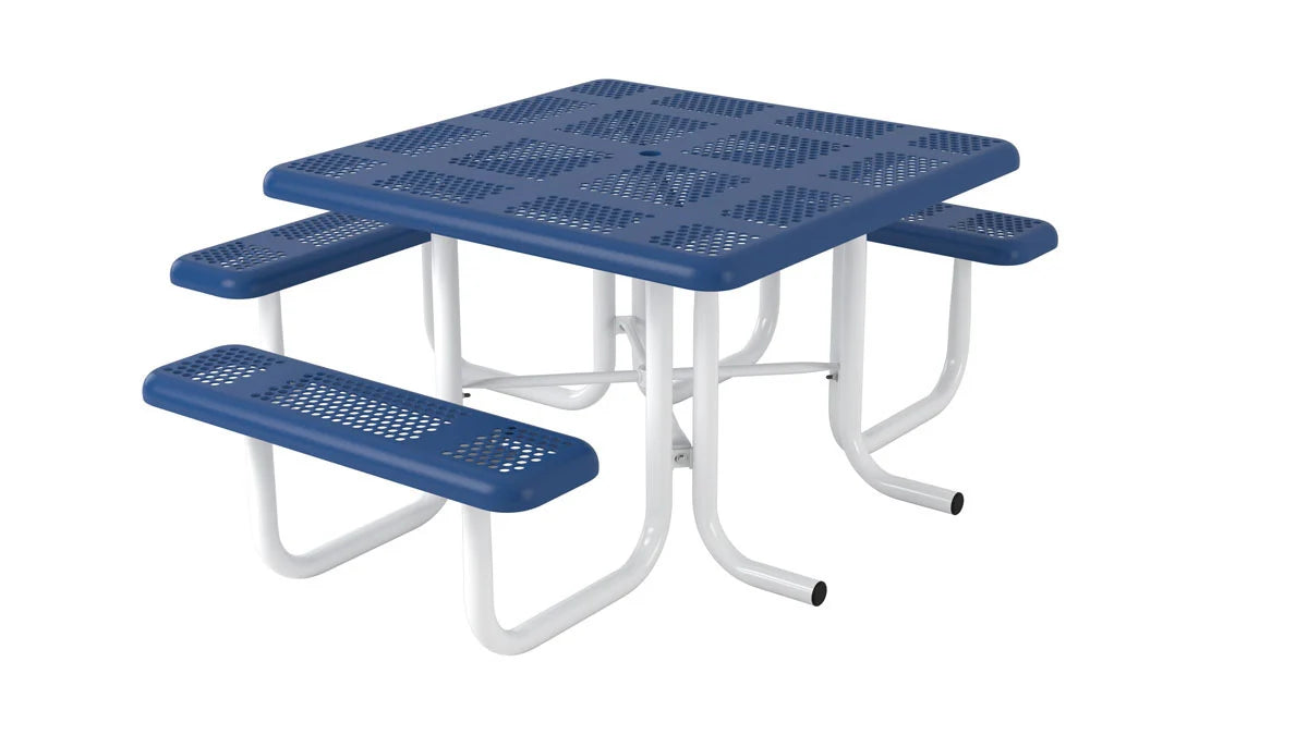 Square Perforated Portable Table