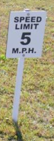 Trike Path Traffic Signs
